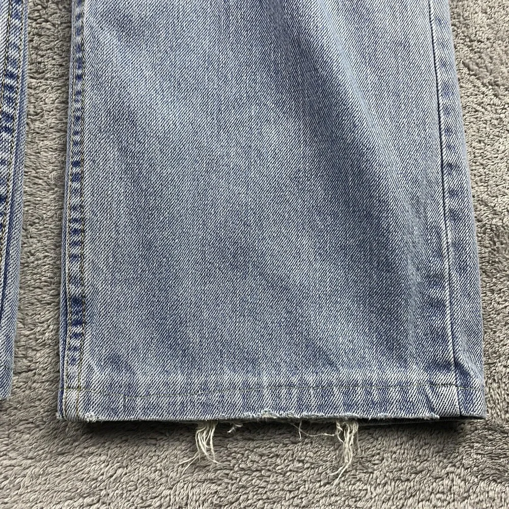 Levis Strauss‎ Signature Loose Straight Mens 38x29 Blue Light Wash High Rise